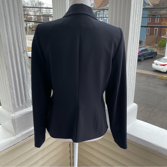 Calvin Klein Flap-Pocket Two-Button Blazer Size 12P - Picture 9 of 14